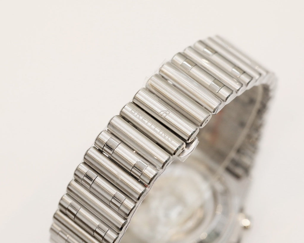 Breitling Butterfly BuckleRoller BeadOne-PieceSleekChamfered Longitudinal Brushed Case Men's Watches Accessories Jewelry #89624