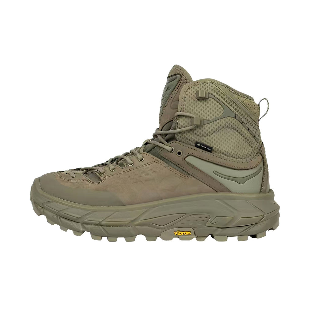 Hoka Men's Spring/Fall Fashion Casual Round Toe Lace Up Slip Resistant Durable Thick Sole High Top Outdoor Sneakers Shoes #79266
