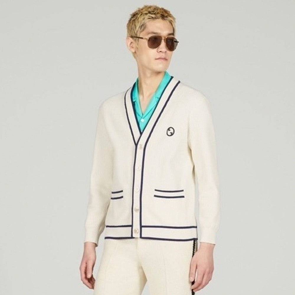 Gucci Patchwork Wool and Cotton-blend Cardigan #213410