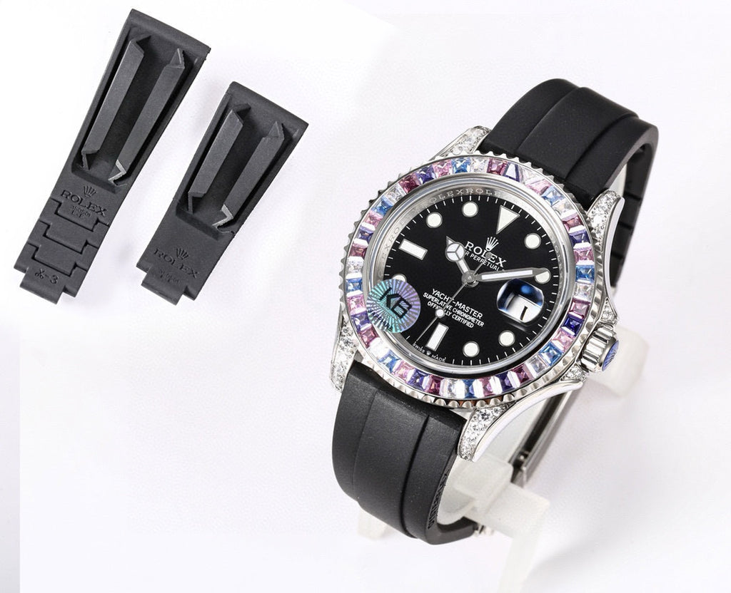 Rolex Men's Women's Fashion Yacht Prestige Collection 40mm Diameter 904 Steel Mechanical Watch Bezel Diamonds Casual Wristwatch Watch ?#71647