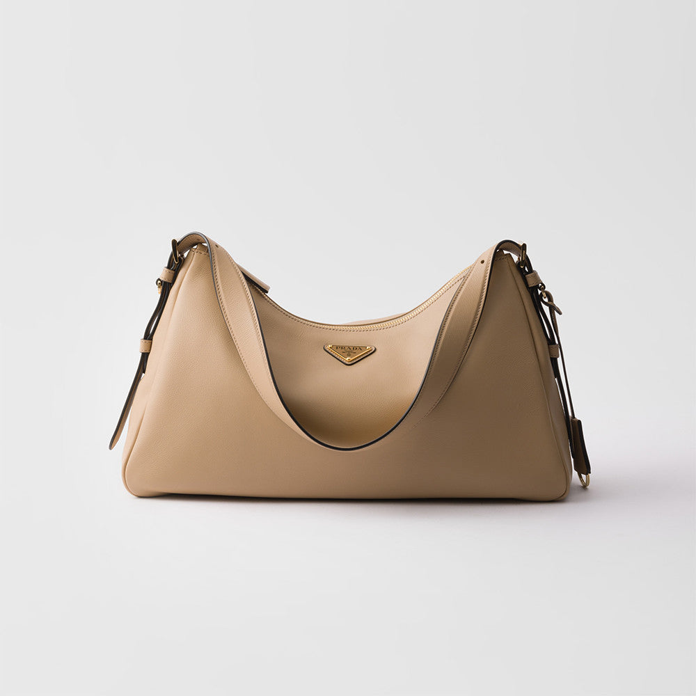 Prada Aimée Large Leather Shoulder Bag 1BC228 #334397