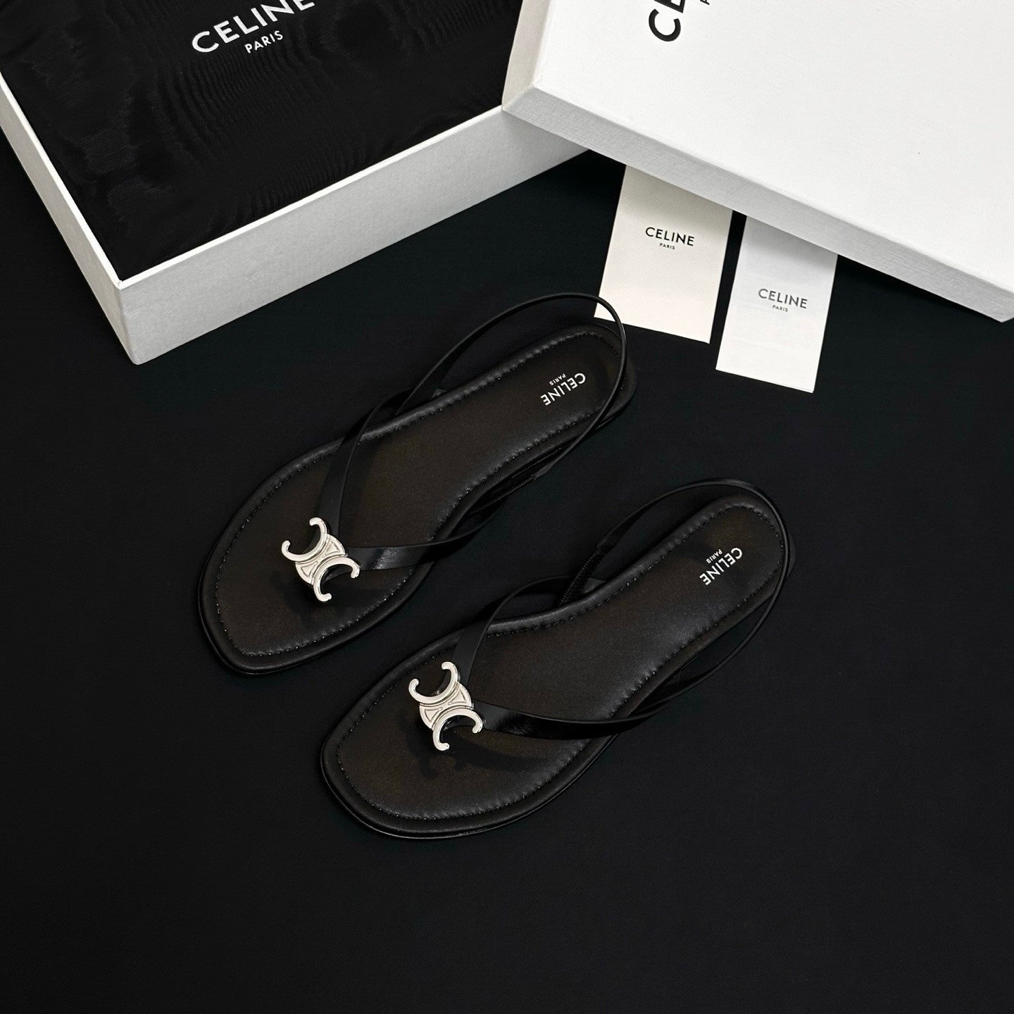 CELINE BIKI SANDAL IN CALFSKIN #384469