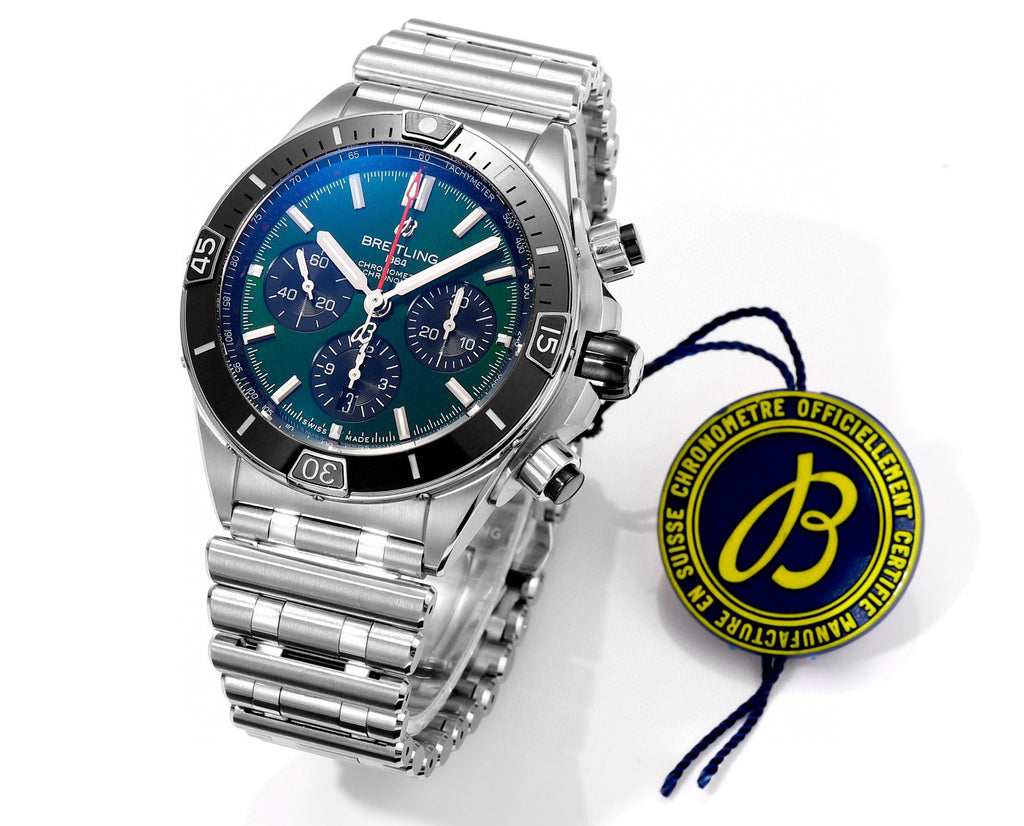 Breitling Mechanical Watches With Steel Bracelet Watch #96674