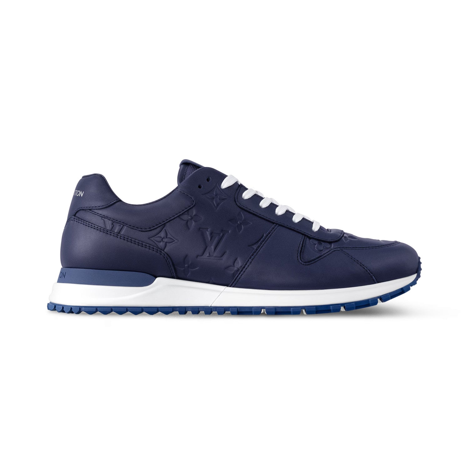 Louis Vuitton Run Away Men's Classic Fashion Cowhide Round Toe Lace-up Low-top Casual Shoes #78168