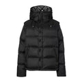 Burberry Men's Winter Solid Color Hooded Drawstring Single Breasted Detachable Long Sleeve Puffer Down Jacket #73451