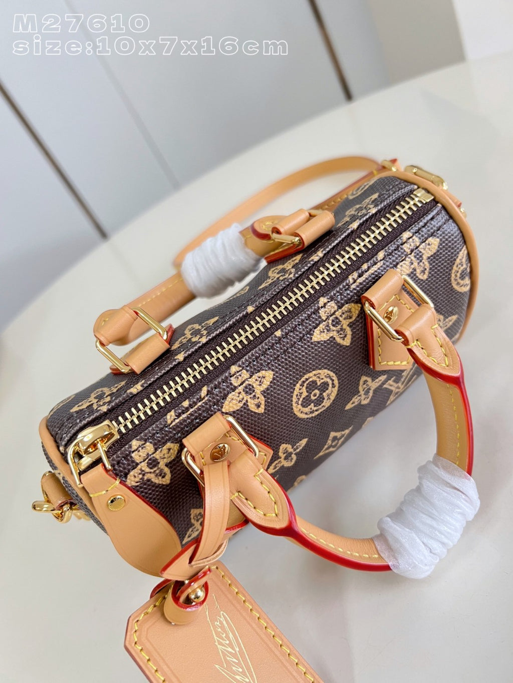 LOUIS VUITTON Nano Speedy Monogram Canvas Bags M27610 #377234