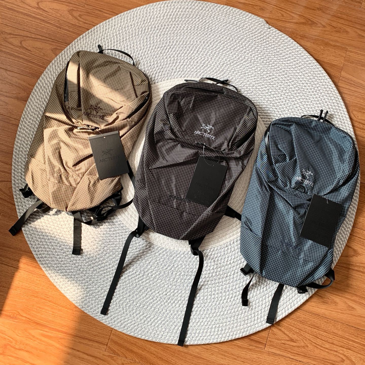Arcteryx Men's And Women's Solid Color Outdoor Sports Leisure Logo Nylon Shoulder Bag Backpacks Bags #75546