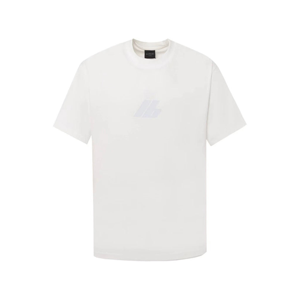 Balenciaga Men's Women's Solid Color Reflective Logo Letter Loose Short Sleeve T Shirt  #98338