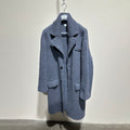 Bottega Veneta Men's Fall/winter Gray Chunky Knit Jacket - Comfortable Warmth. Functional Pockets And Minimalist Design #75722