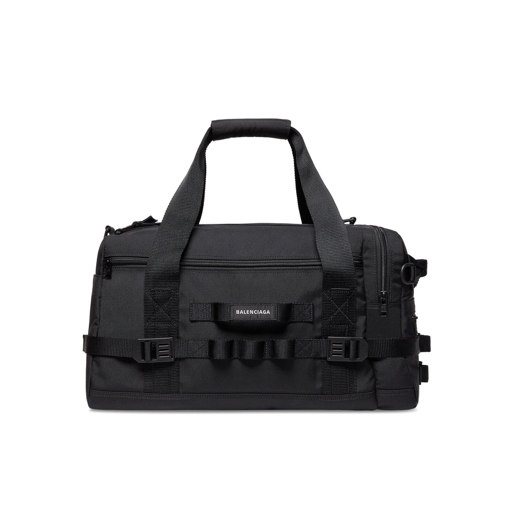 Balenciaga Men's Solid Color Adjustable Removable Simple Nylon Fabric Handle Shoulder Travel Bag Bags #75673