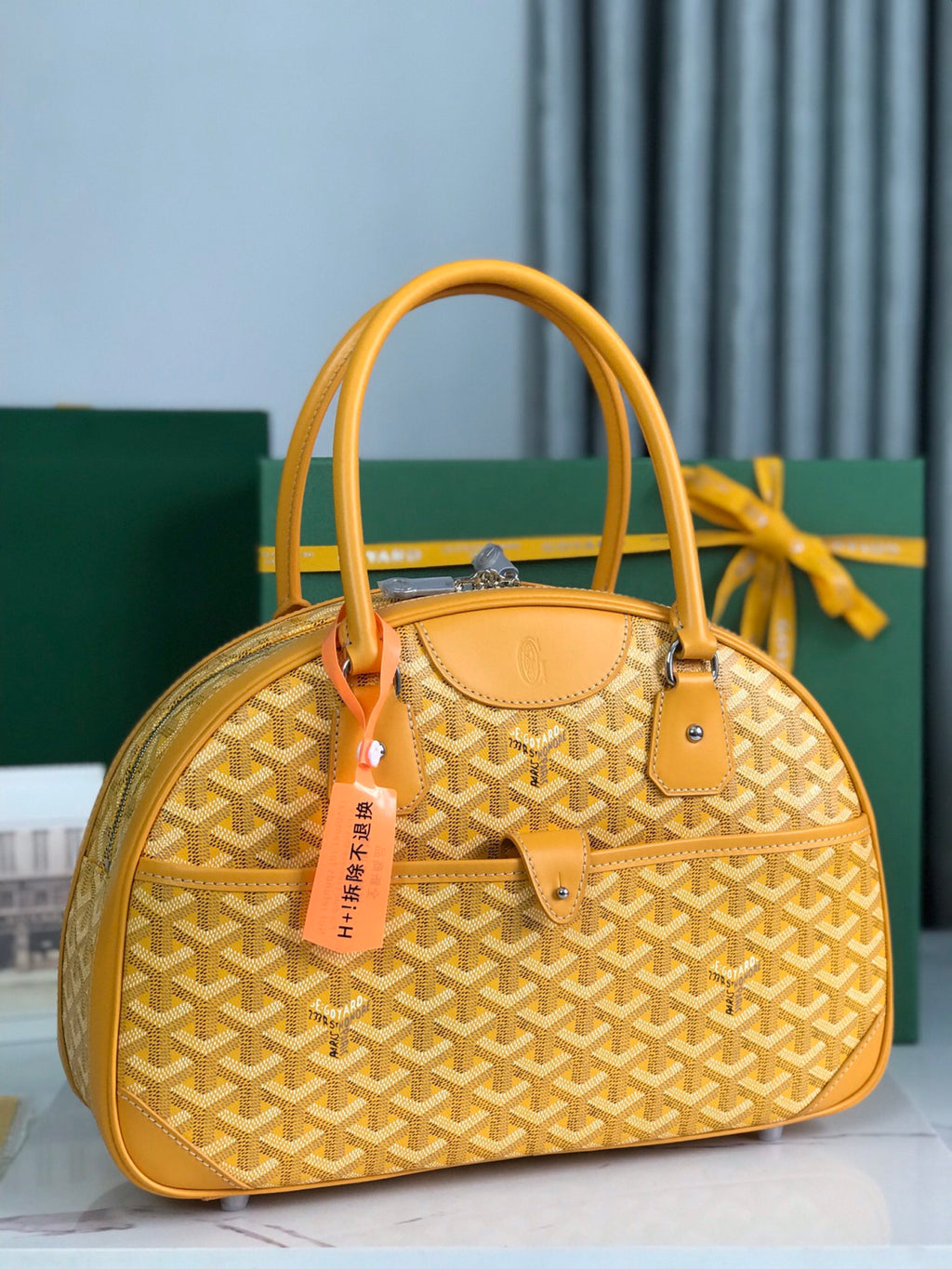 Goyard Large Bowling Bag Classic High-end Shoulder Bag Crossbody Bag Elegant Clutch Stylish Luxurious And Exquisite Bag Bags #196816