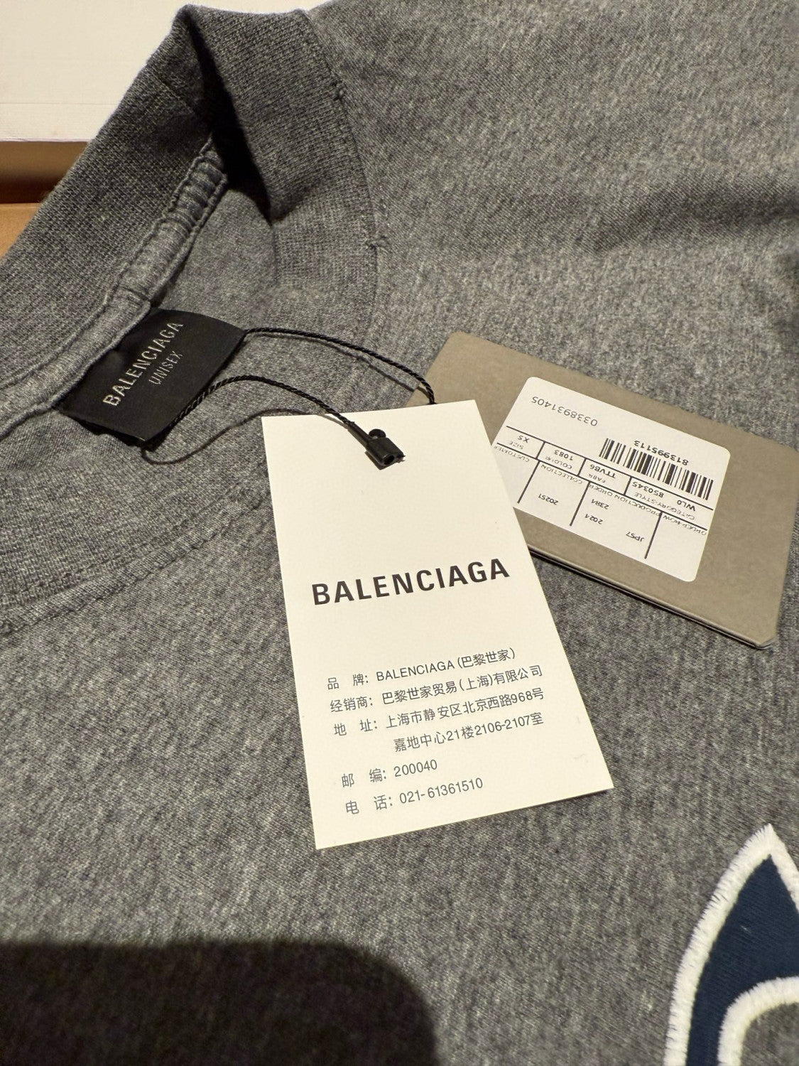 Balenciaga Luxury Script Men's and Women's Summer Solid Color Cotton Letter Print Round Neck Short Sleeve T-Shirt #77868