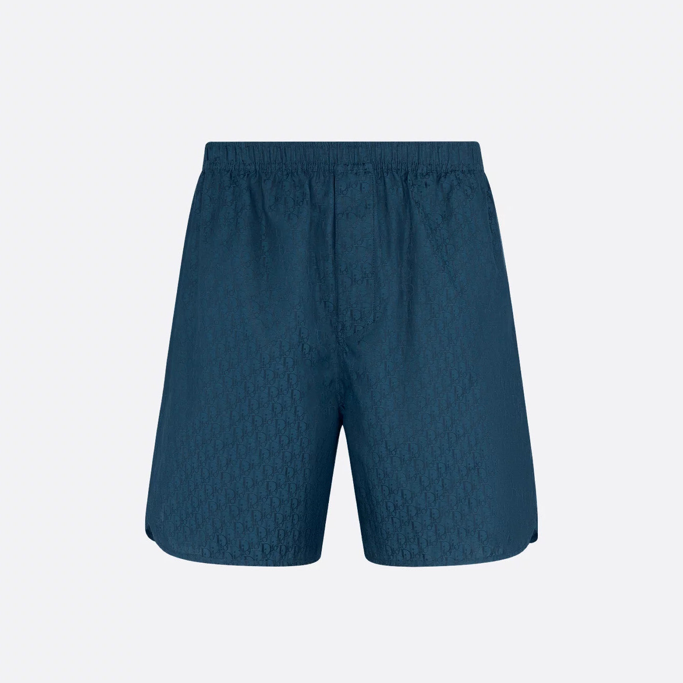 Dior Men's Summer Solid Color Letter Printed V-Neck Single Breasted Short Sleeve Shirt Elastic Waist Shorts Pants Set Suit #76295