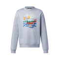 Louis Vuitton Men's Spring/Fall Solid Color Fashion Casual Embroidered Print Round Neck Long Sleeve Sweatshirt #78212