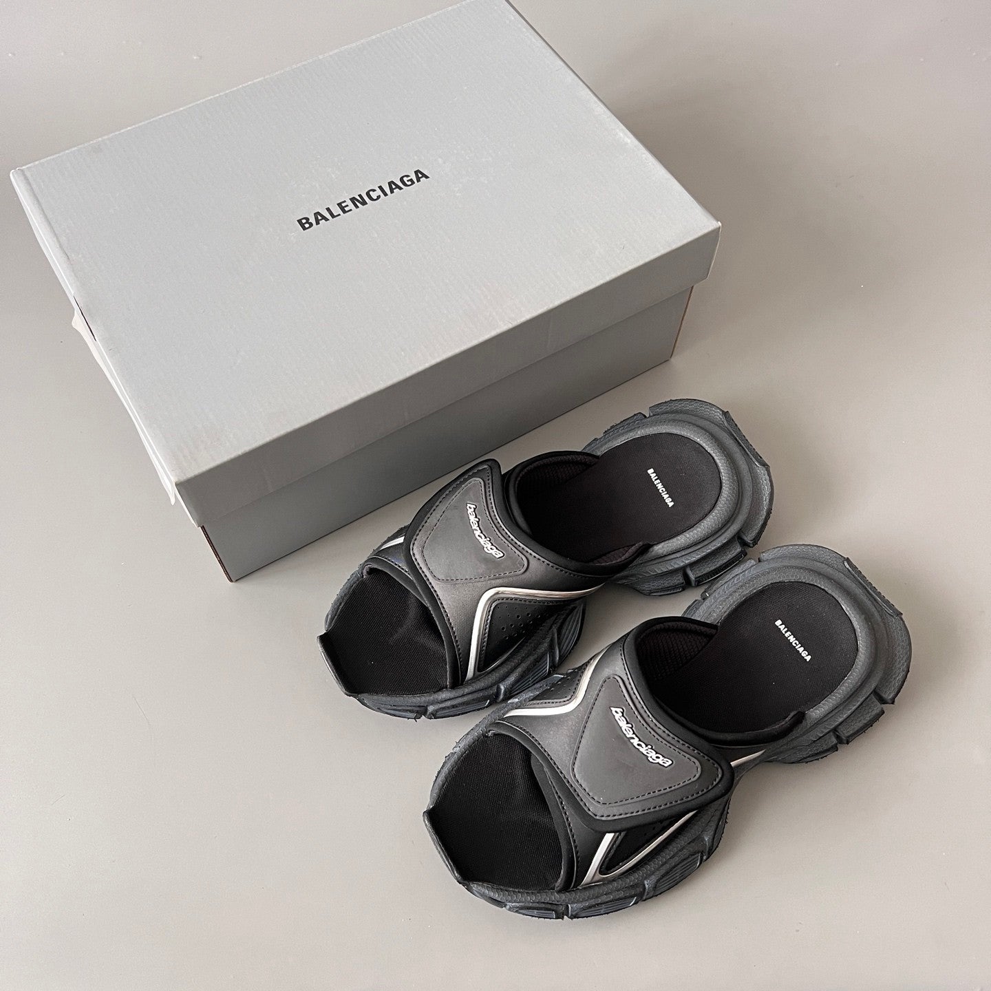 Balenciaga 3xl Slide Sandals #336422