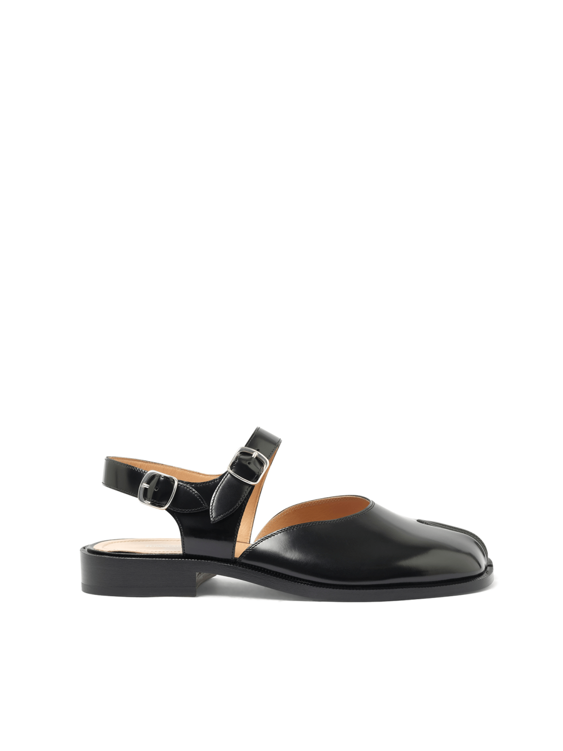 Maison Margiela Tabi Sandals in Black #333695