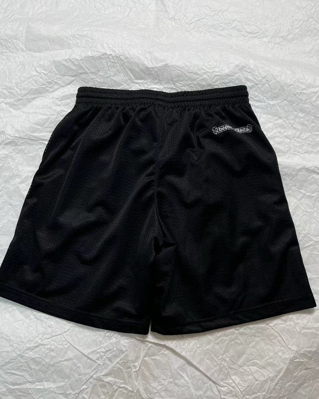 Chrome Hearts Men's Spring/Summer Printed Stretch Drawstring Loose Fit Athletic Shorts Black  #98521