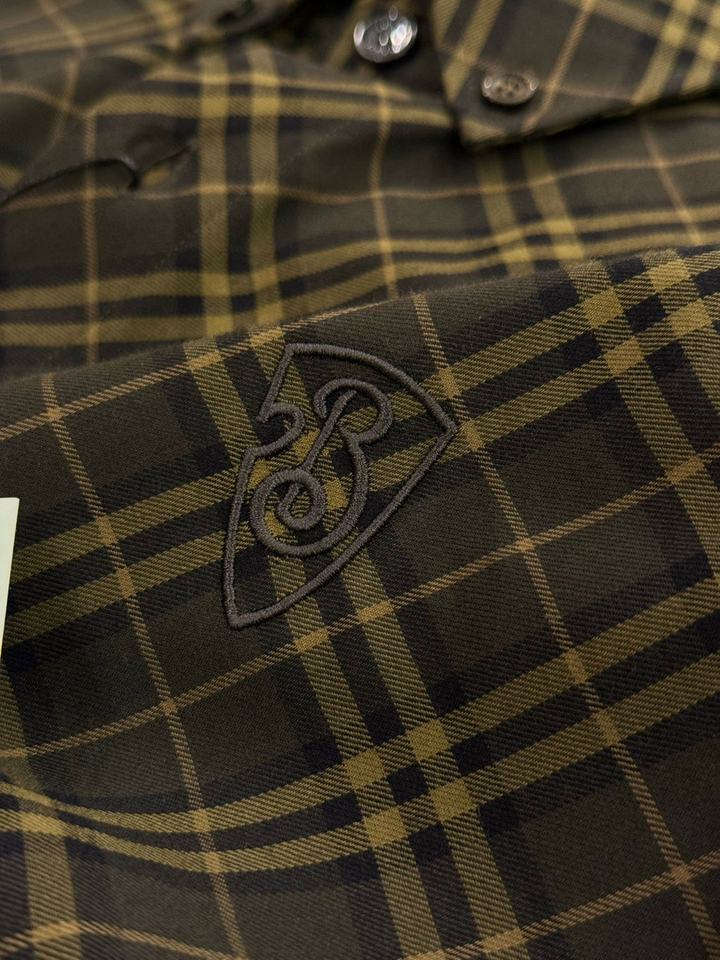 Burberry Men's Spring/Autumn Fashion Casual Loose Checkered Pattern Single Breasted Button Down Collar Long Sleeved Shirt #78318