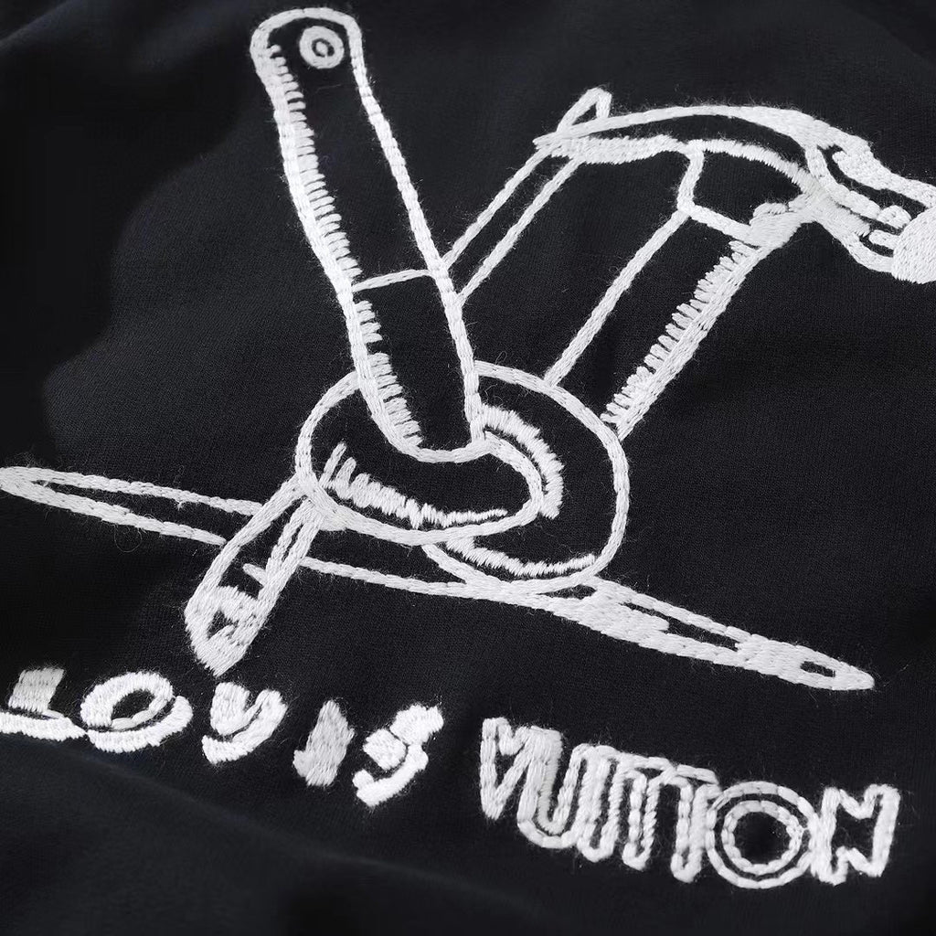 Louis Vuitton Knitted Crew Neck Pullover Sweater #96125