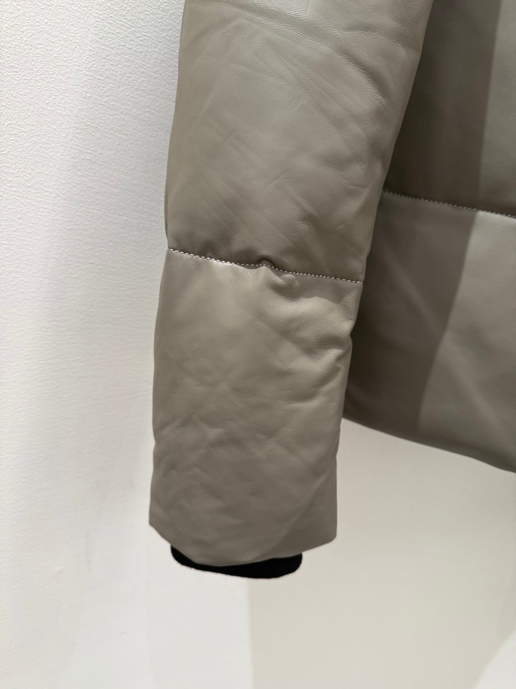 Louis Vuitton Leather Down Jacket #333837
