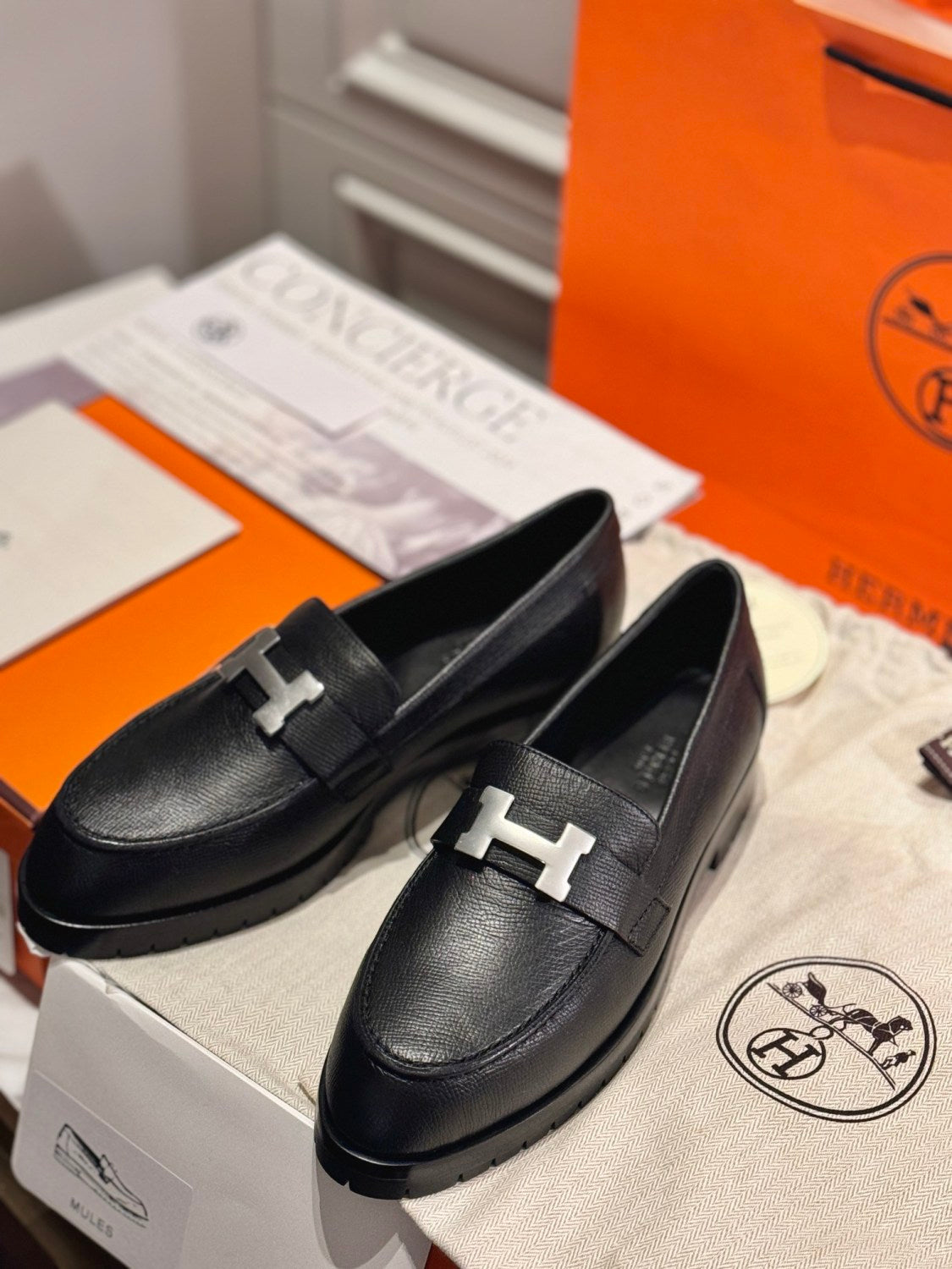 Hermès Faubourg Loafer #375516