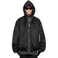 VETEMENTS Black Alpha Industries Edition Reversible Bomber Jacket #336747