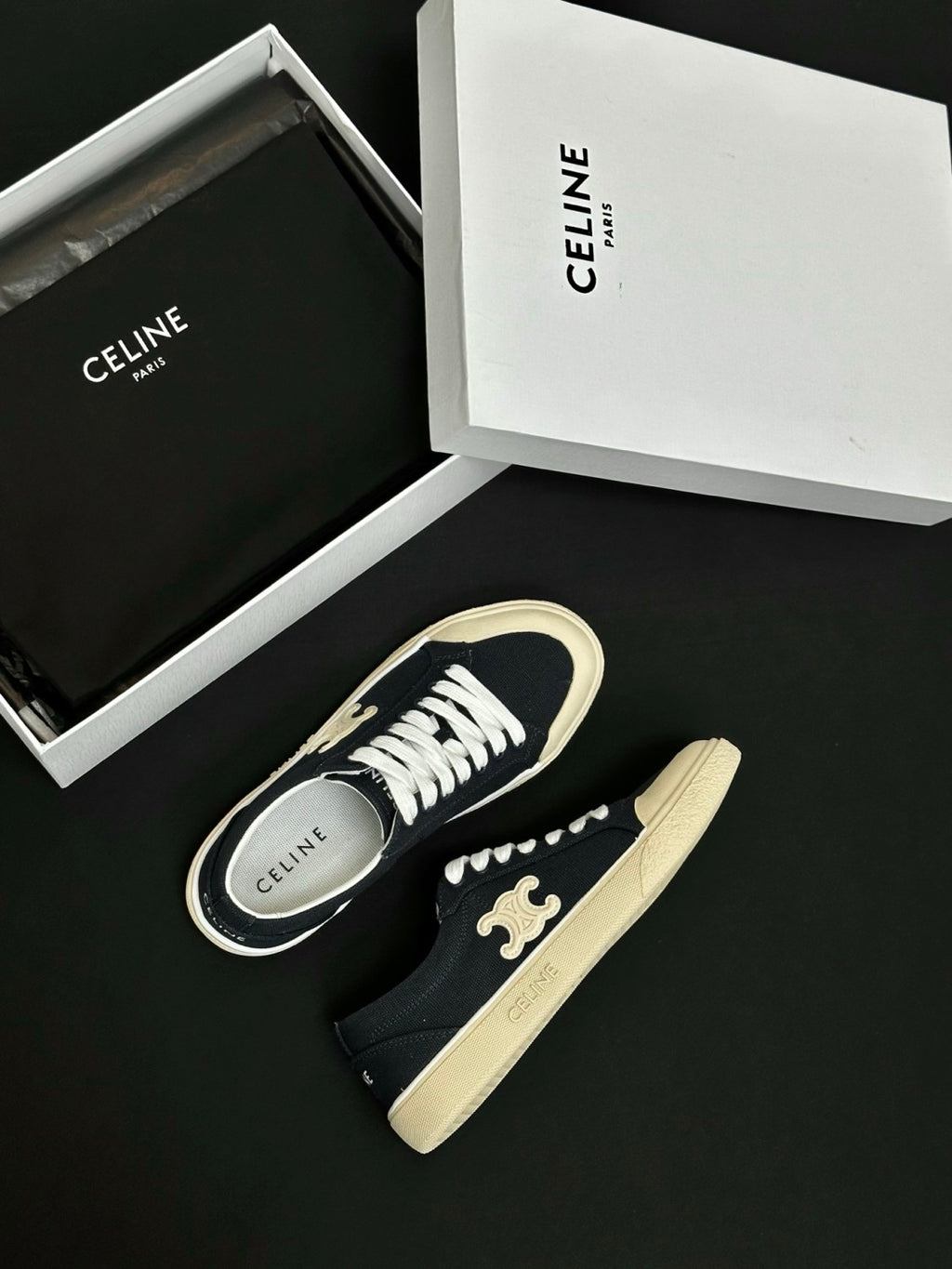 Celine Alan Sneaker in Canvas #381934