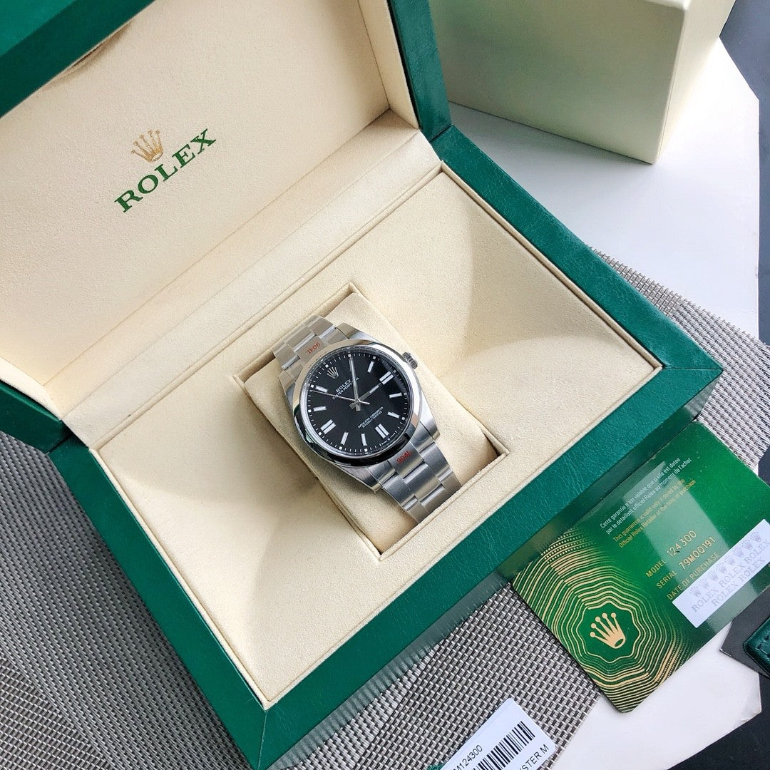 Rolex Men's and Women's Fashion Classic Oyster Perpetual Automatic Mechanical Movement Watch  Watch Accessories #78635