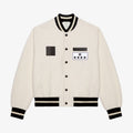 Givenchy Men's Fall/Winter Black and White Patchwork Casentino Wool Single Breasted Jacket #97953