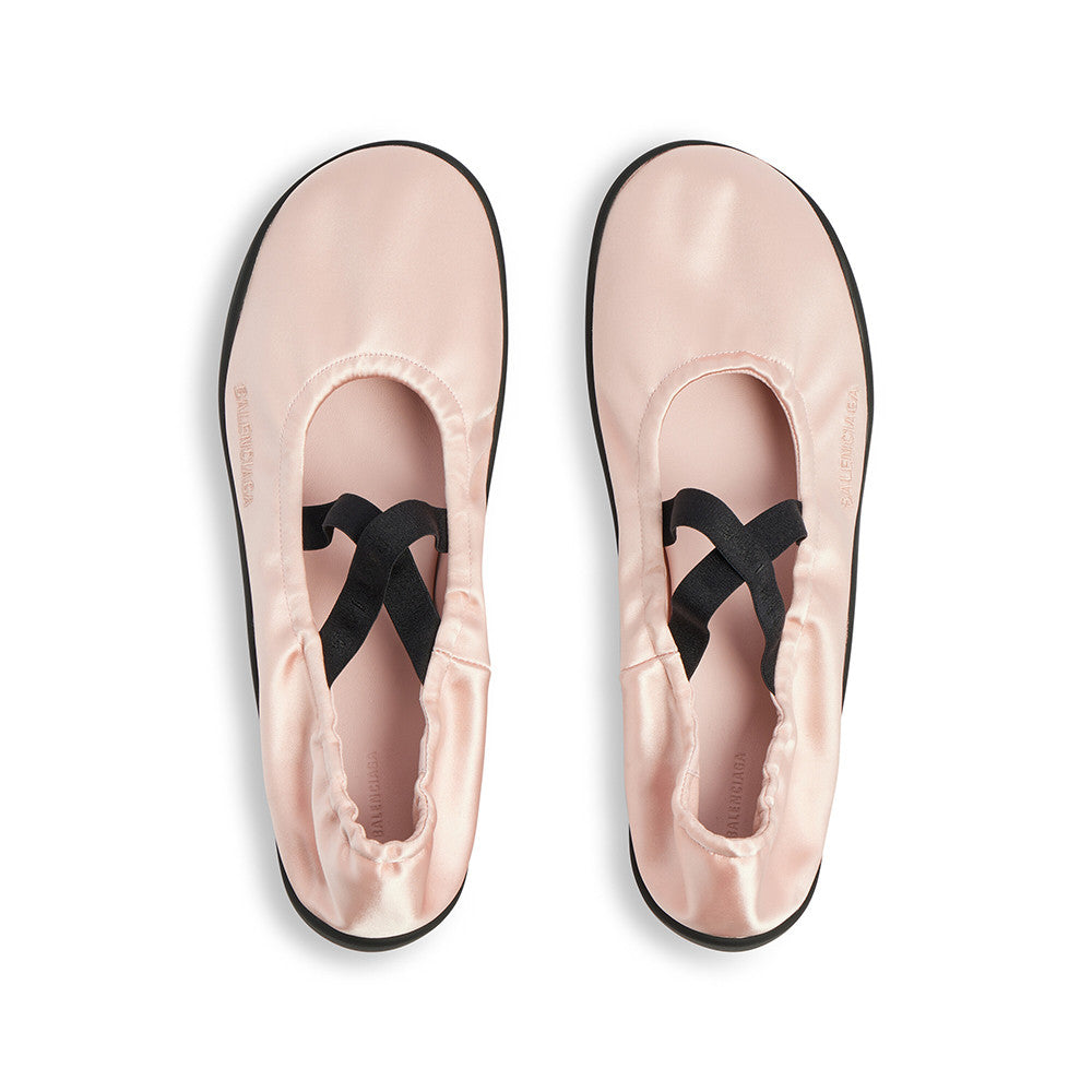 Balenciaga Women s Shibuya Flat Ballerina in Pink  #336099