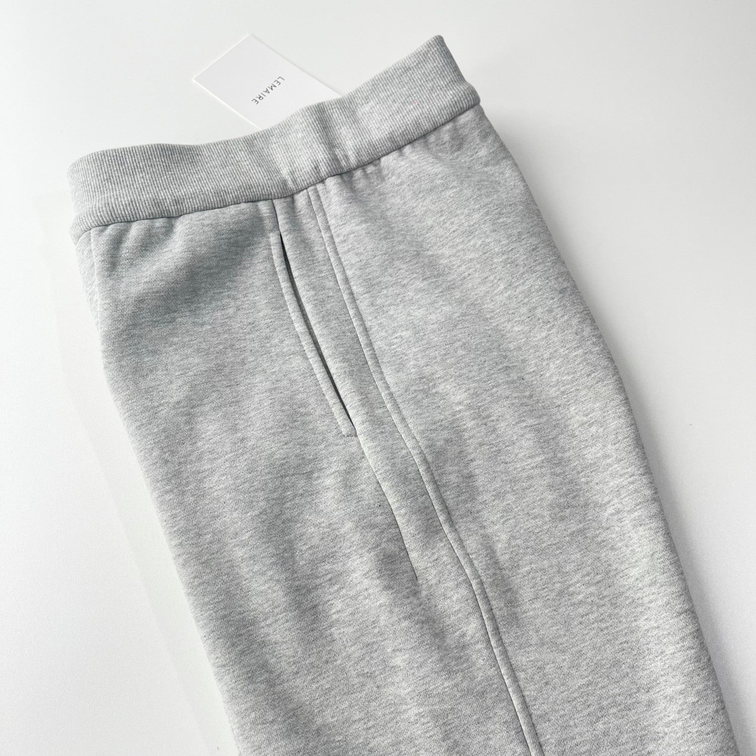 Lemaire Men's & Women's Four-Season Elastic Waist Drawstring Sweatpants Cotton Solid-Color Casual Trousers Pants Ngvp #2543