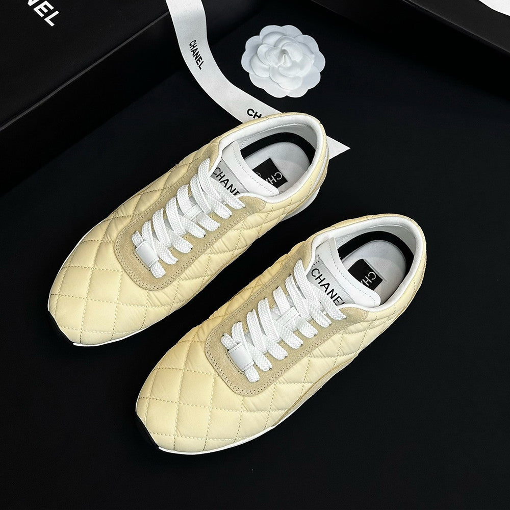 Chanel Trainers Calfskin Suede Calfskin #333965