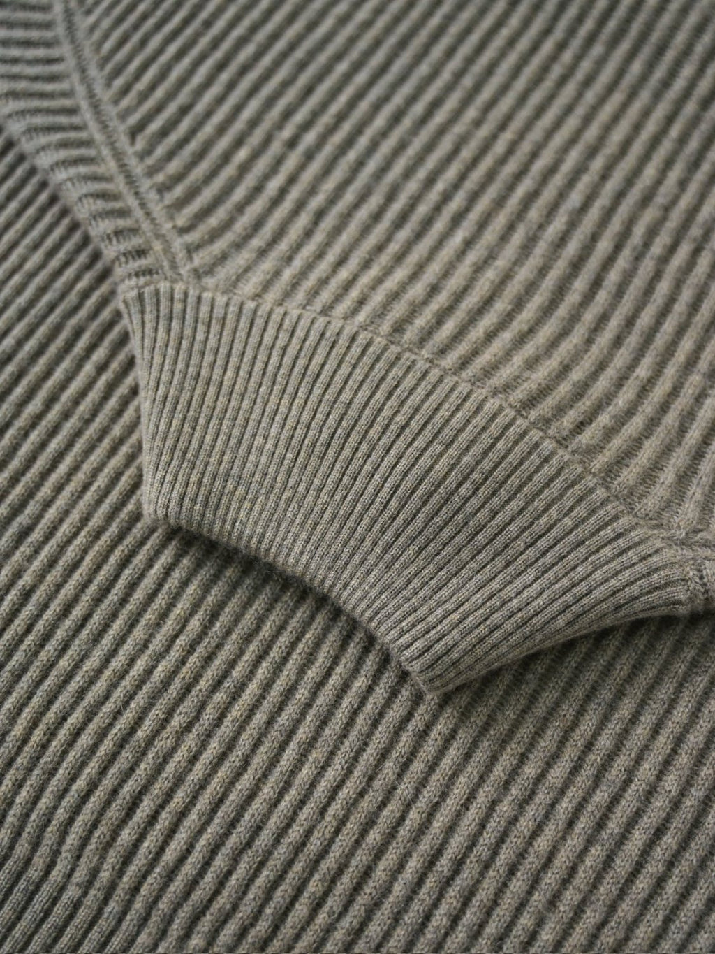 Loro Piana Plane Tree Men's Sweater Ribbed Turtleneck Half-zip Pullover Long-sleeved Cashmere Sweater #332989