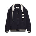 Celine Hooded Baseball Jacket #96113