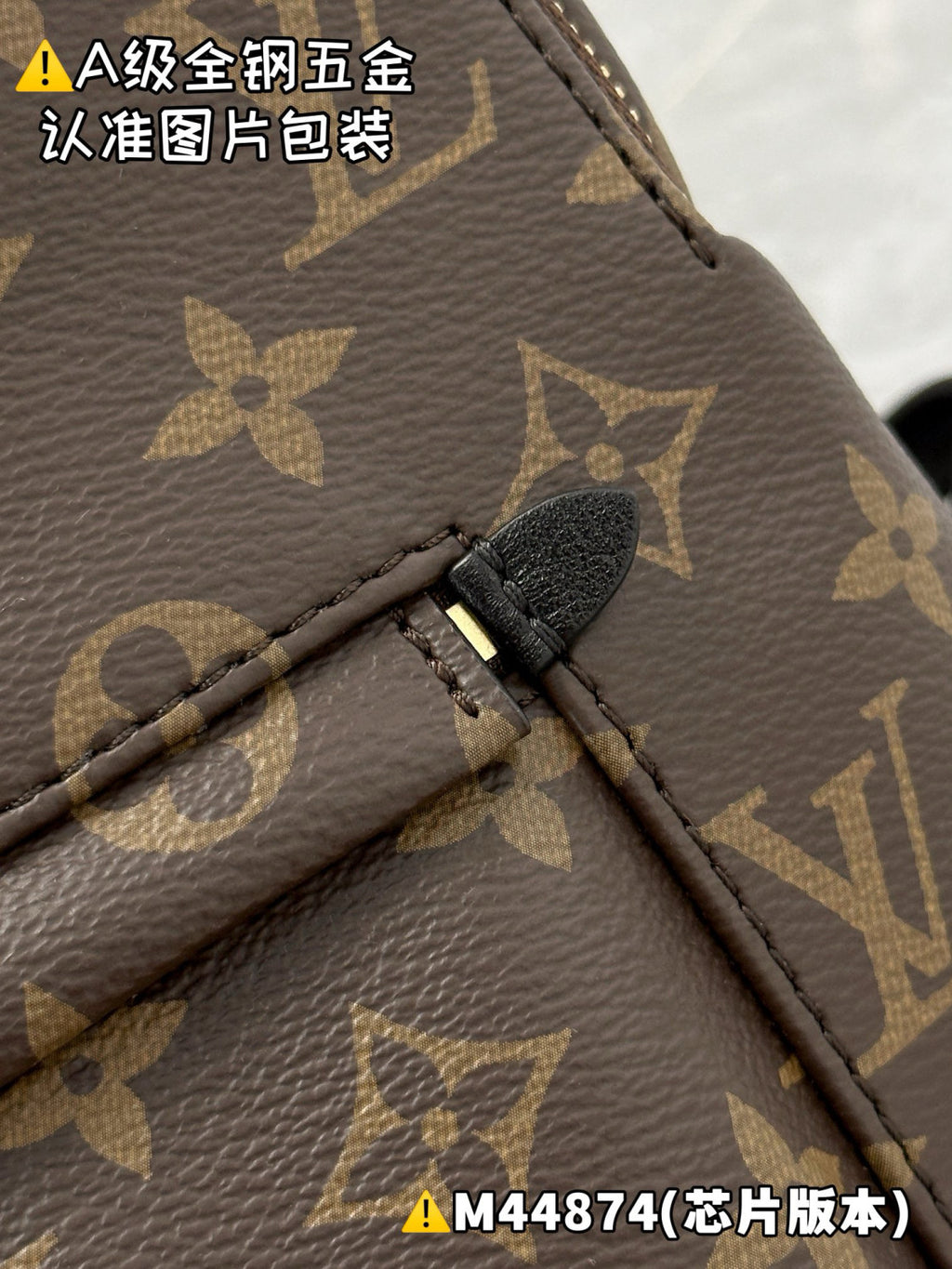 Louis Vuitton Women's Palm Springs Medium Shoulder Bag Logo Printed Zipper Closure Cowhide Backpack Solid Color Casual Bags #71874