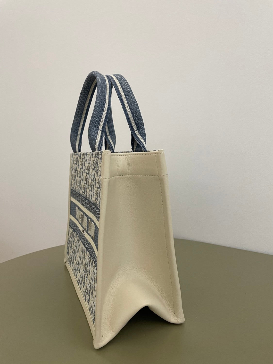 Dior Book Tote Women's Removable Shoulder Strap Classic Letter Embroidery Cotton Tote Bag Shopping Handbag Shoulder Bags #76876