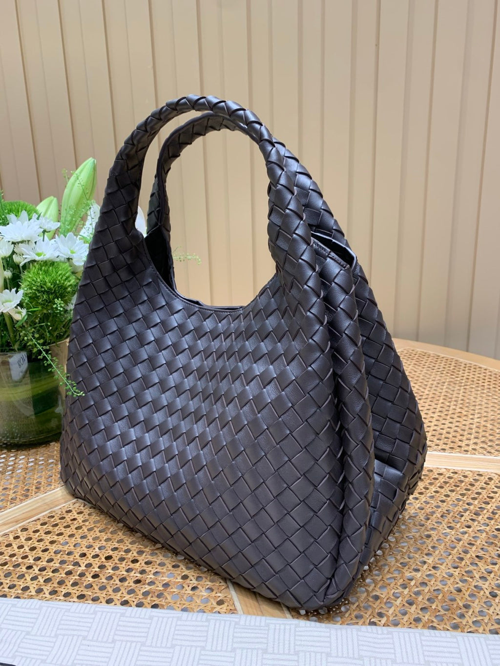 Bottega Veneta Women's Fashion Classic Solid Color Woven Leather Shoulder Bag Handbag Tote Bag Bags 844250V4SC02190 #79145