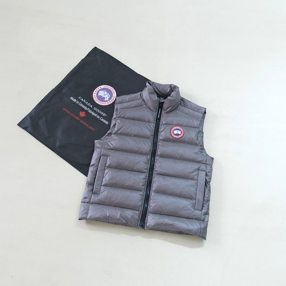 Canada Goose Men's and Women's Fall/Winter Crofton Canada Goose lightweight series functional Down jacket vest #332211