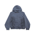Balenciaga Men's Spring/Fall Fashion Casual Hooded Zipper Sweatshirt Jacket with Embroidered Letters Jacket #78815