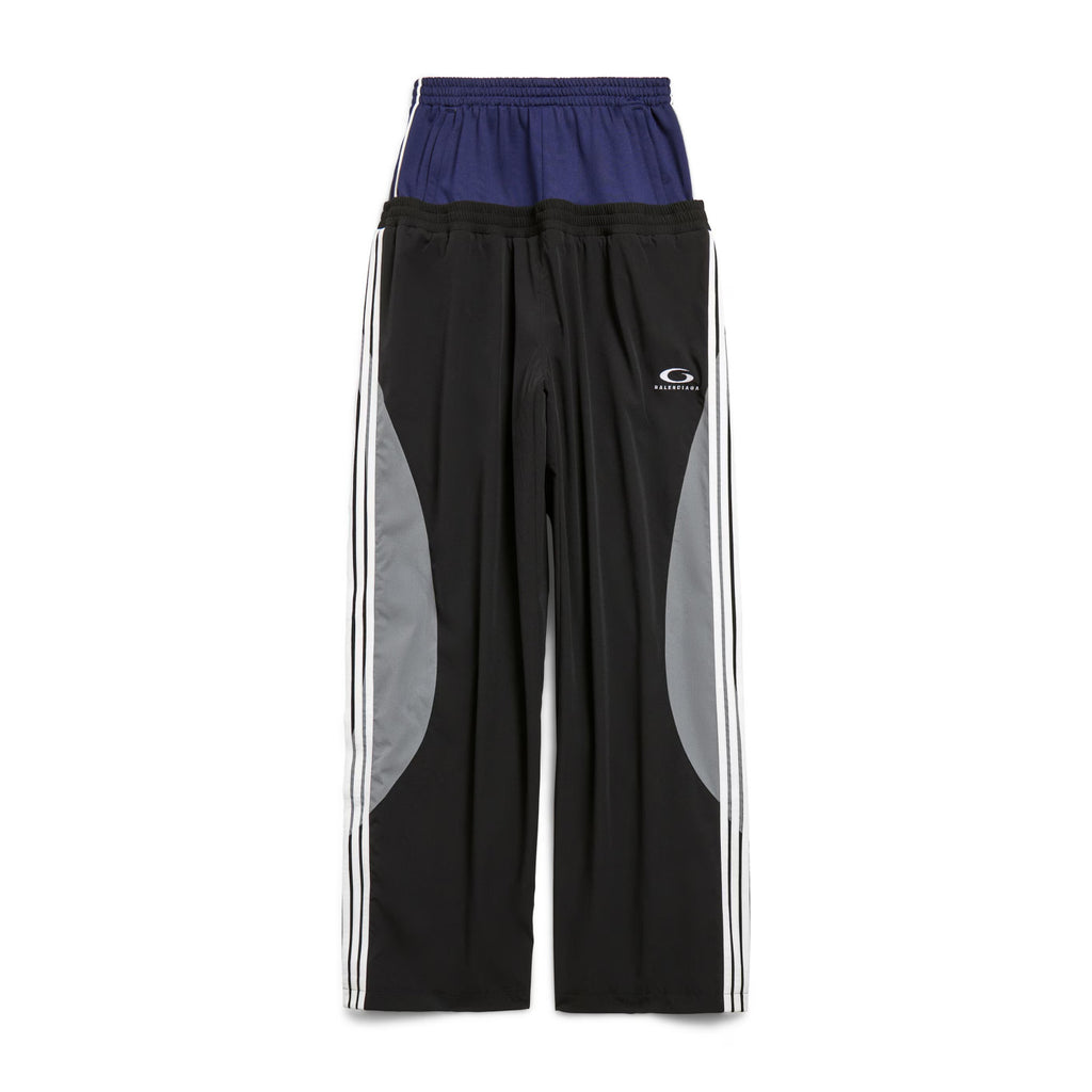 Balenciaga Men's And Women's Fall And Winter Splicing Loose Pockets Tight Waist Knit Loose Fit Sweatpants Pants #73788