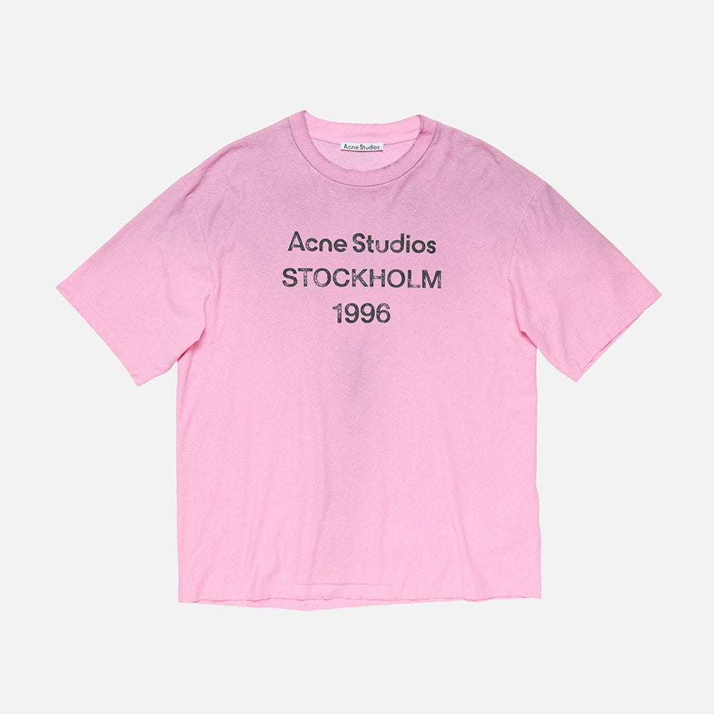 Acne Studios Logo T-shirt Relaxed Fit Cotton #337208