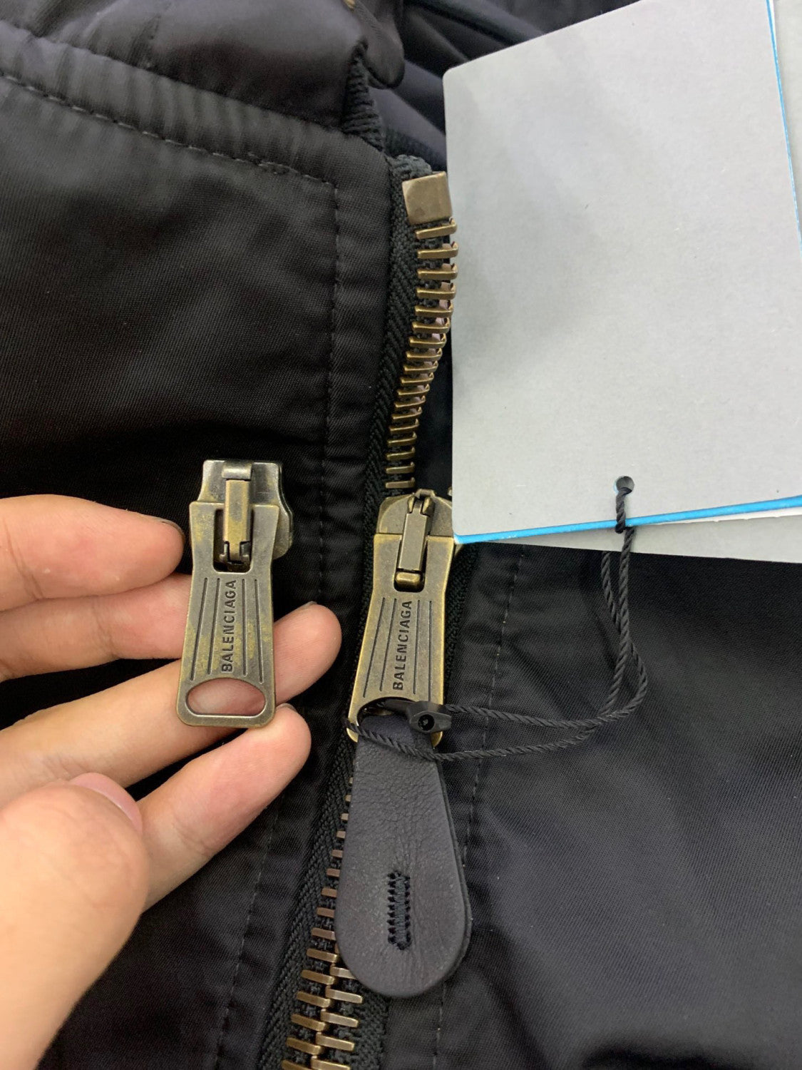 Balenciaga Zipped Hooded Jacket Coat #96499