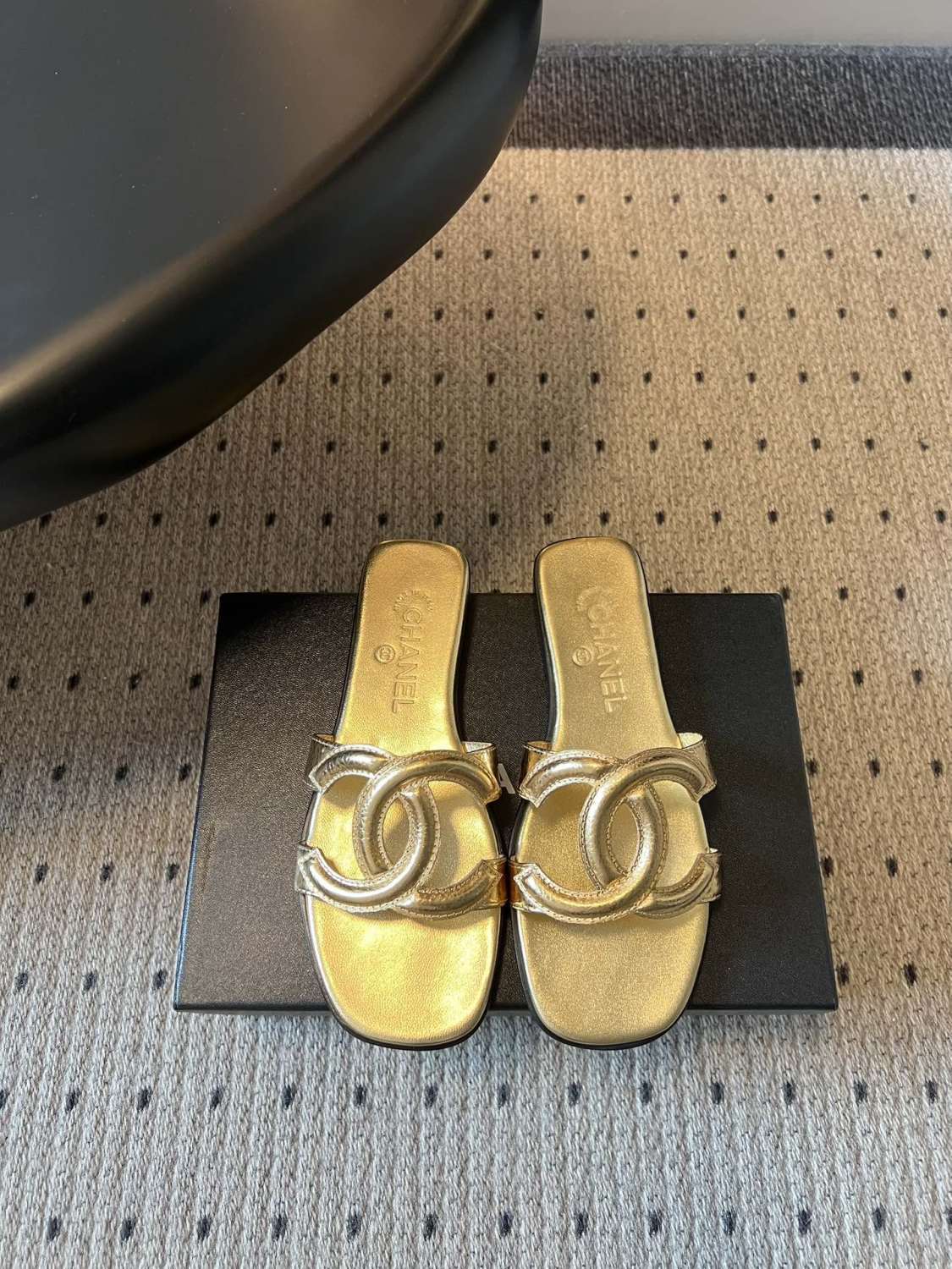 Chanel CC slippers sandals #378238