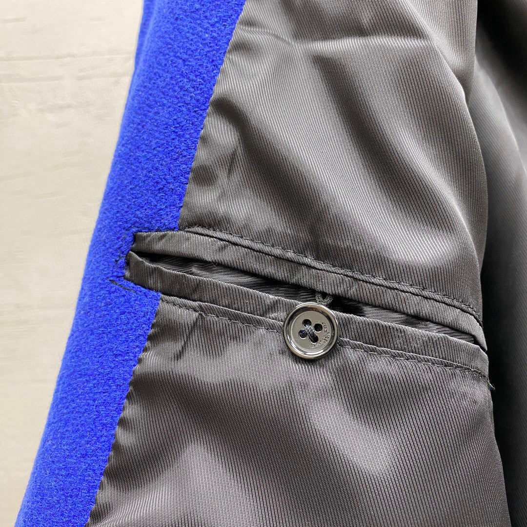 Saint Laurent Teddy Jacket In Wool Ngvp #691