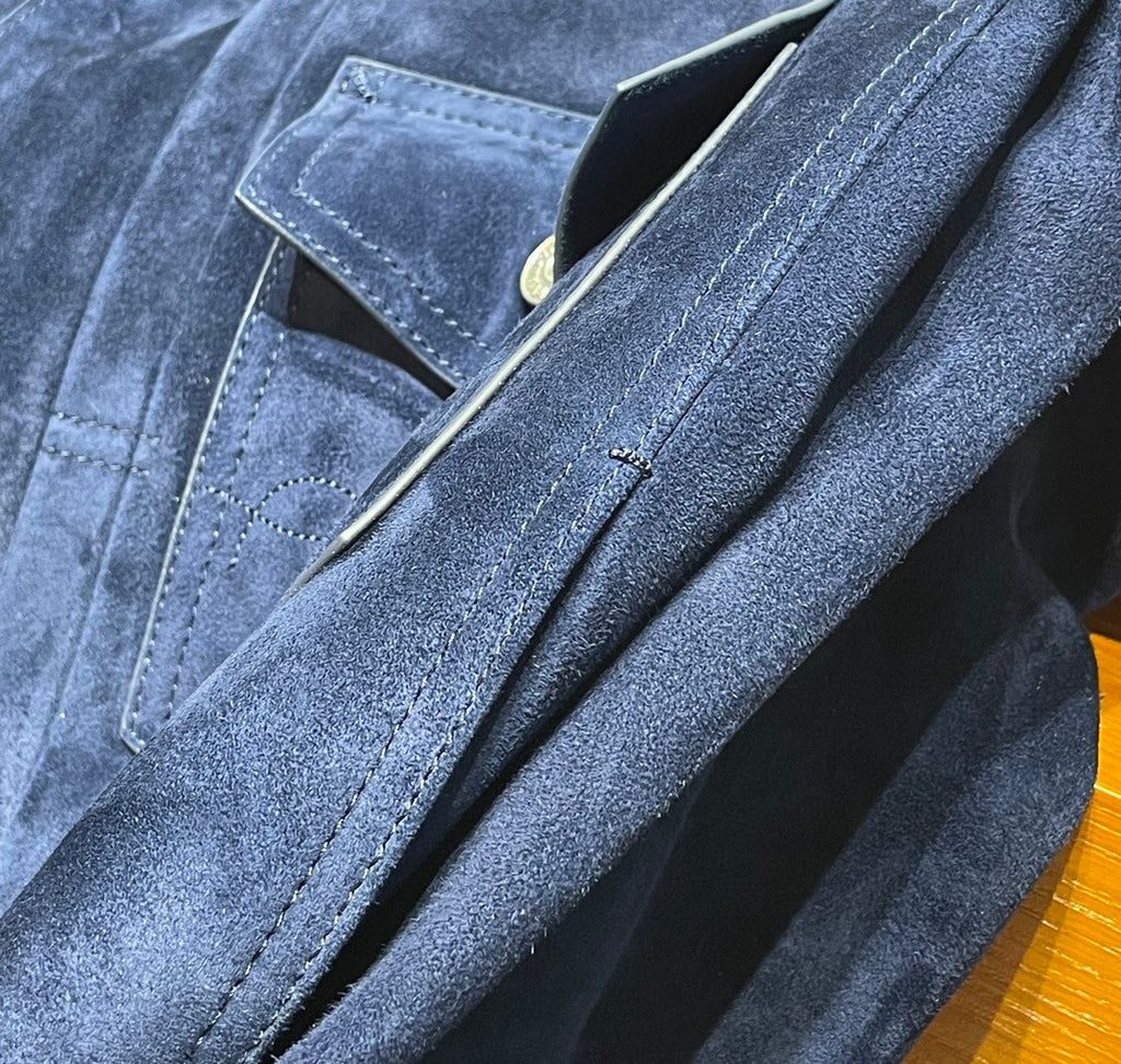 Berluti Suede Leather Jacket Ngvp #6519