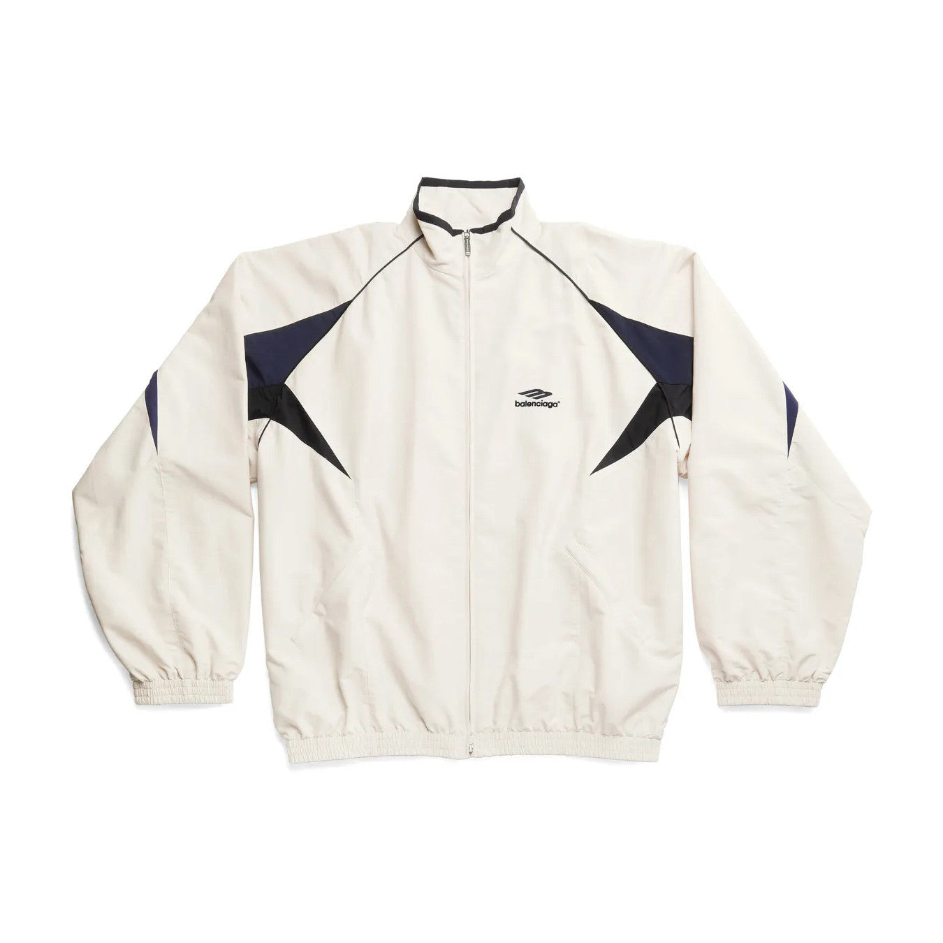 Balenciaga Men's And Women's Spring And Autumn Logo Letter Printing Color Collision Collar Loose Fit Jacket #98759