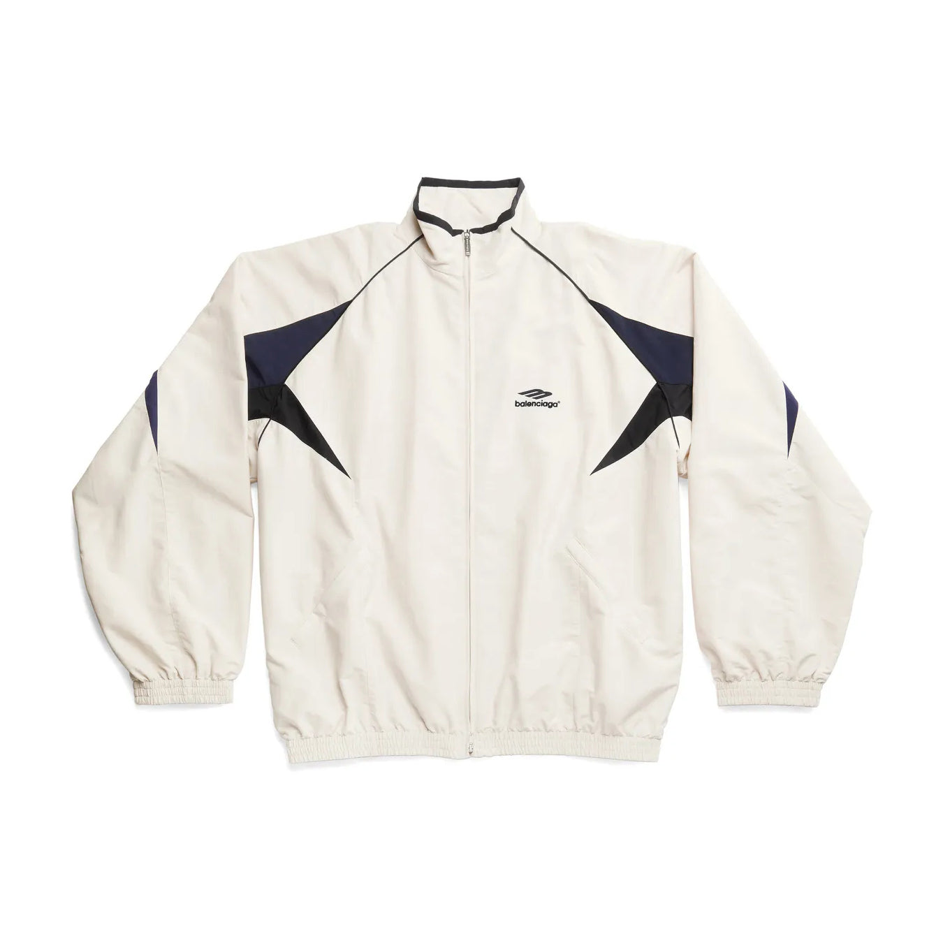 Balenciaga Men's And Women's Spring And Autumn Logo Letter Printing Color Collision Collar Loose Fit Jacket #98759