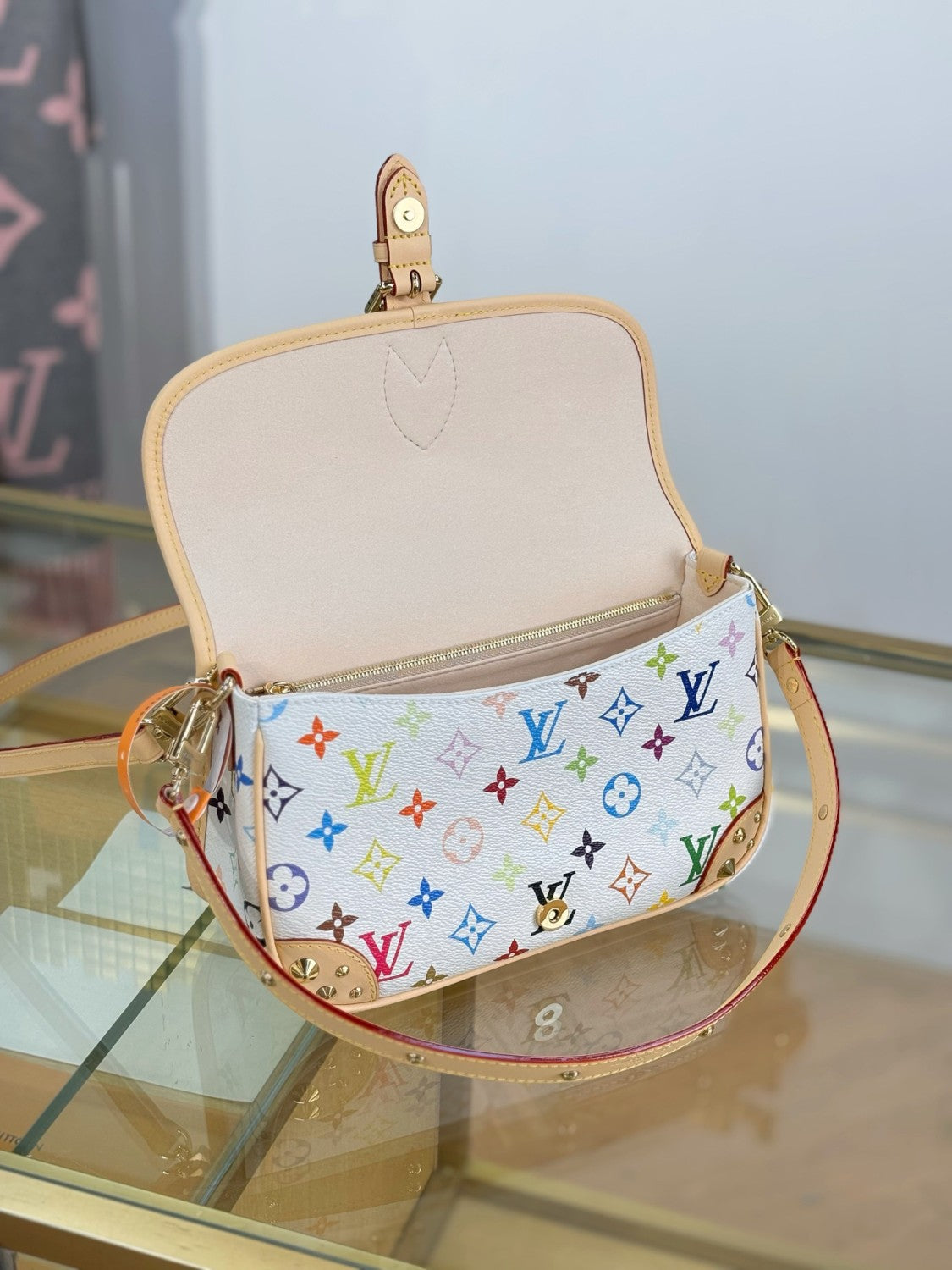LOUIS VUITTON LV x TM Diane PM Monogram Canvas Handba M27866 #376337