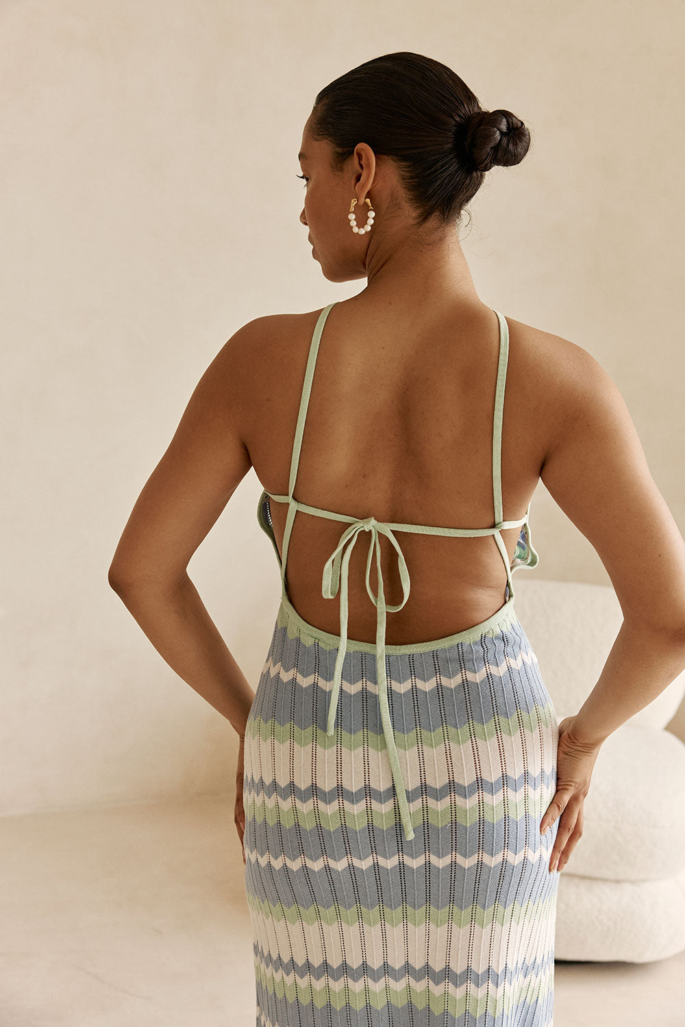 Bexley Knit Dress - Sky