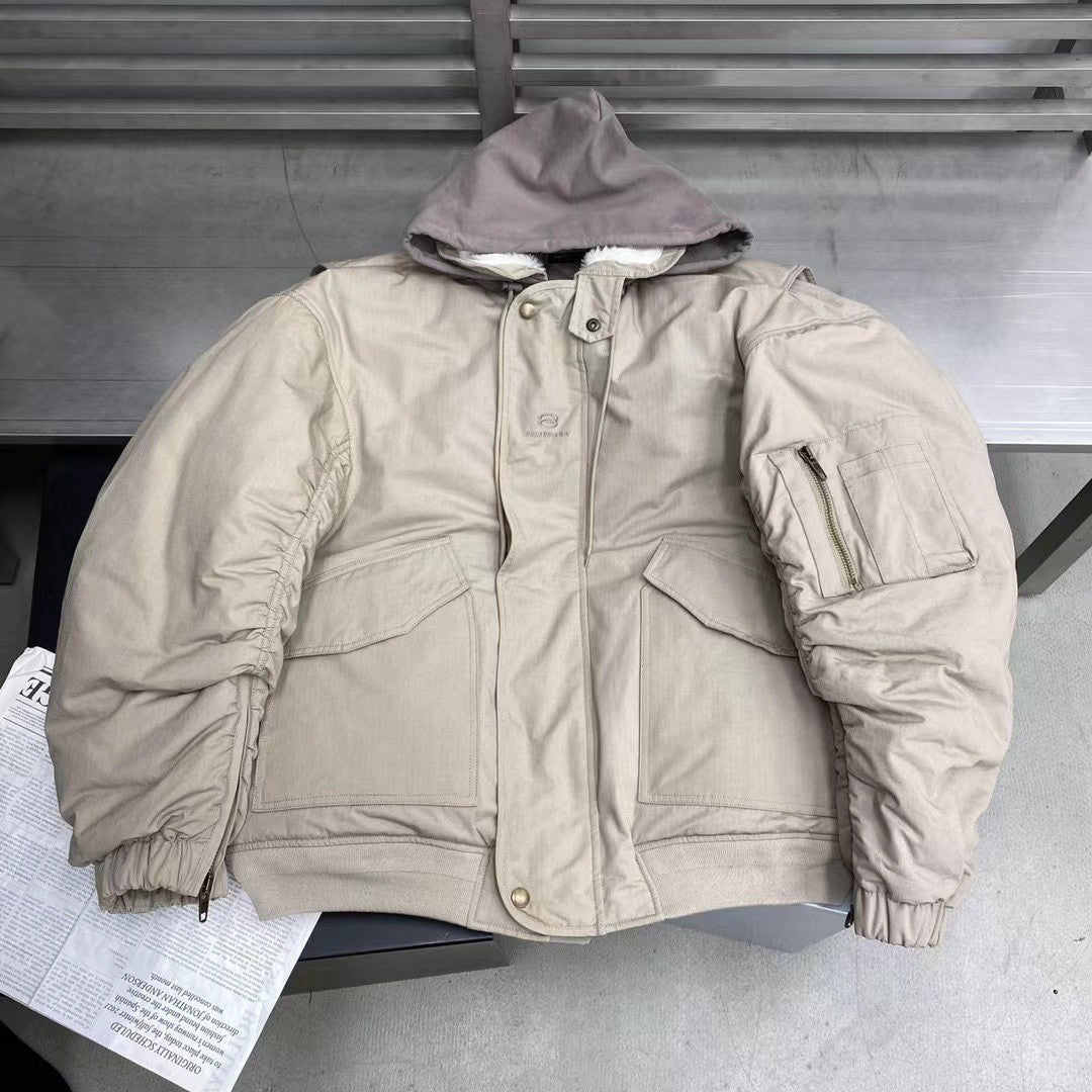 Balenciaga Men's Women's Flying Cotton Jacket Coat #52318